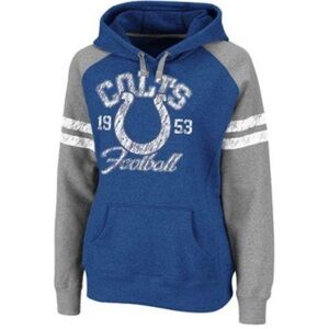 NFL Team Apparel Blue and Gray Women's Hoodie